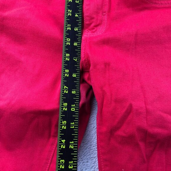 Lila Ryan Womens Pants Size 26P Lot Of Two Stretch Skinny Leg Casual Red Blue - Picture 6 of 14